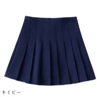 And Kawaii/アンドカワイイ And Kawaii ミニスカート プリーツミニスカート インナーパンツ付き 無地ミニスカ 春夏/507150164