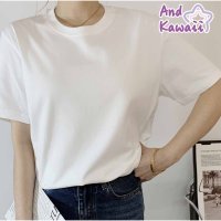 And Kawaii/アンドカワイイ And Kawaii 半袖Tシャツ レディース クルーネック トップス 夏服 韓国ファッション/507150187