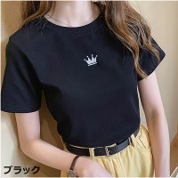 And Kawaii/アンドカワイイ And Kawaii Tシャツ 半袖 ロゴプリント クルーネック 韓国 レディースファッション/507150199