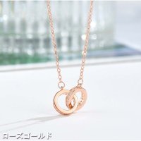 And Kawaii/アンドカワイイ And Kawaii ネックレス レディース チェーン シェル リング 大人 上品エレガント フェミニン シルバー ゴールド ダブルリング/507150224