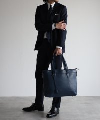 GUSCIO　UOMO/グッシオ ウォーモ GUSCIO UOMO レザータッチ ビジネストートバッグ 自立タイプ 大きめサイズ/507150645