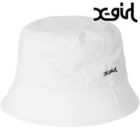 X-girl/エックスガール X－girl BASIC BUCKET HAT BLACK [105232051002 SU23]/507151046