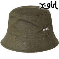 X-girl/エックスガール X－girl BASIC BUCKET HAT BLACK [105232051002 SU23]/507151046