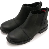 SOREL/ソレル SOREL W EMELIE III CHELSEA WP Black/Black [NL5018－010]/507151293