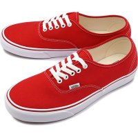 VANS/ヴァンズ VANS AUTHENTIC RED/TRUE－WHITE [VN000EE3RED]/507151396