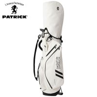 PATRICK/パトリック PATRICK GOLF CADDIE BAG WHT [222－610 SS23]/507151515