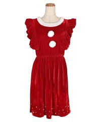 Tika/ティカ Tika クリスマスコスプレバタフライスリーブミディアムワンピースサンタコスチューム2点セット【返品不可商品】/507151956