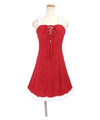 Tika/ティカ Tika 編み上げジャガードビッグリボンガーリー王道サンタコスプレ サンタコス 3点set【返品不可商品】/507151994