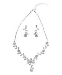Retica/レティカ Retica フラワーリーフモチーフネックレスピアスセット/507152044