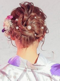 Retica/レティカ Retica 大小パールUピン浴衣ヘアアクセサリー18本セット/507152325