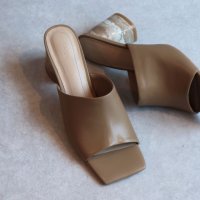 mirem/ミレム mirem Marble heel sandals/507152447