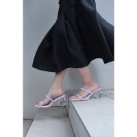 mirem/ミレム mirem Macaron teardrop heel sandals/507152470