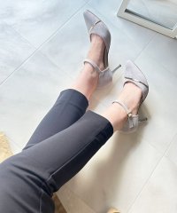 lus./ポインテッドトゥセパレートパンプス/507152565