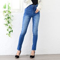 RIFF/リフ Riff 【定番ストレッチスキニー】ハイウエストデニムスキニーパンツ デニム ロングパンツ ジーンズ Gパン ズボン ボトム 美脚 美尻/507152979
