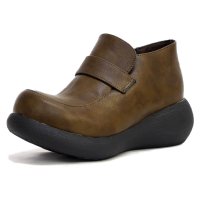 Nuts world/ナッツワールド Nuts world ナッツワールド ブーティー ローファー ハイカット マニッシュ 4e 幅広 厚底/507153006