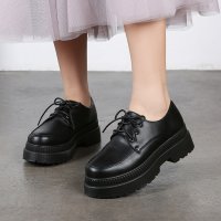 Shoes in Closet/シューズインクローゼット Shoes in Closet －シュークロ－ 超軽量厚底 2段ソール マニッシュ レー スアップシューズ 1884/507153104