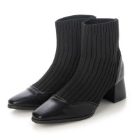 CHICS/シックス CHICS スクエアトゥニットコンビショートブーツ/507153146