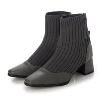 CHICS/シックス CHICS スクエアトゥニットコンビショートブーツ/507153146