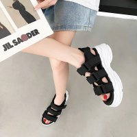 Shoes in Closet/シューズインクローゼット Shoes in Closet －シュークロ－ 軽量厚底 高反発クッションソール ベルクロ スポーツサンダル 7485/507153149