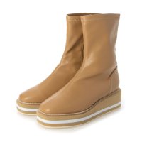CHICS/シックス CHICS ウェッジソールストレッチショートブーツ/507153150