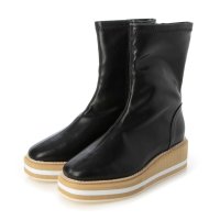 CHICS/シックス CHICS ウェッジソールストレッチショートブーツ/507153150