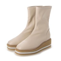 CHICS/シックス CHICS ウェッジソールストレッチショートブーツ/507153150
