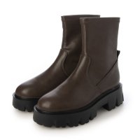 CHICS/シックス CHICS 厚底トラックソールストレッチショートブーツ/507153152