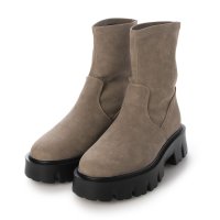 CHICS/シックス CHICS 厚底トラックソールストレッチショートブーツ/507153152