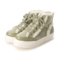 CHICS/シックス CHICS ファーコンビレースアップスニーカー/507153180