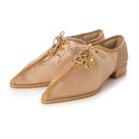 CHICS/シックス CHICS チュールメッシュ素材レースアップローヒールシューズ/507153279