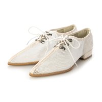 CHICS/シックス CHICS チュールメッシュ素材レースアップローヒールシューズ/507153279