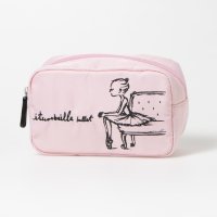 itsucorbeile/イツコルベイユ itsucorbeile バレエ柄ポーチ/507153290