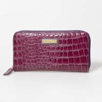 Cathie Ferrari/キャティフェラーリ Cathie Ferrari クロコ型押し長財布/507153352