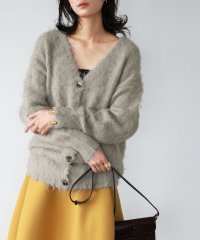 ELFRANK/エルフランク ELFRANK Vネックオーバーサイズシャギーニットカーディガン/507153763