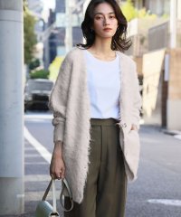 ELFRANK/エルフランク ELFRANK Vネックオーバーサイズシャギーニットカーディガン/507153763