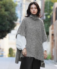 ELFRANK/エルフランク ELFRANK ハイネックドルマンニットポンチョ/507153784