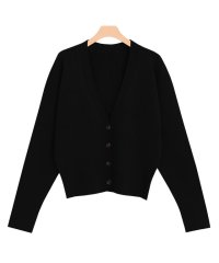 RASW/ラス RASW クロップド丈リブニットカーディガン/507155495