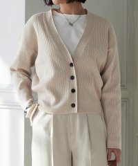 RASW/ラス RASW クロップド丈リブニットカーディガン/507155495