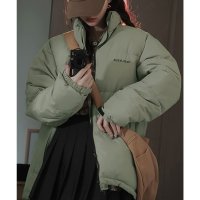 Girly Doll/ガーリードール Girly Doll ワンポイントロゴダウンジャケット/507156062