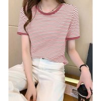 Girly Doll/ガーリードール Girly Doll ボーダー半袖Tシャツ【韓国ファッション】/507156246