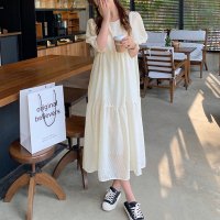 Private Beach/プライベートビーチ privatebeach シアーティアードロングワンピース/507156662