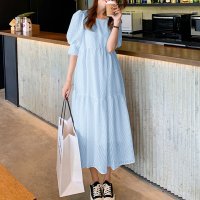 Private Beach/プライベートビーチ privatebeach シアーティアードロングワンピース/507156662