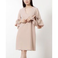 RINASCIMENTO/リナシメント RINASCIMENTO スリットフリルスリーブワンピース/507157496