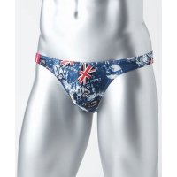 Vanilla/バニラ Vanilla メンズセクシープリントTバック（ストレッチメッシュ素材）【返品不可商品】/507158218