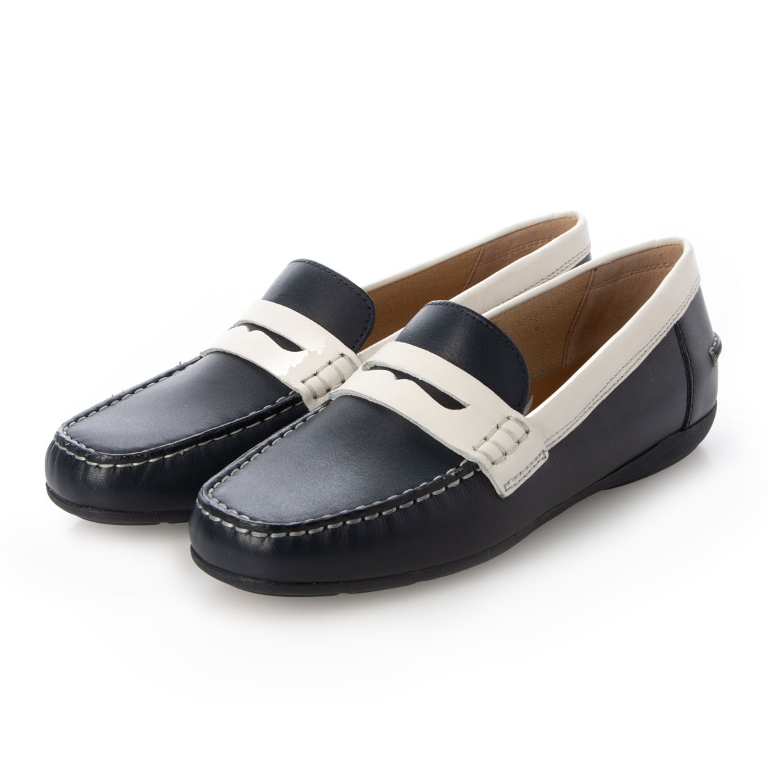 【超歓迎】 セール 50%OFF】ジェオックス GEOX 本革モカシン(507158576 靴