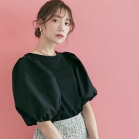 KiraKiraShop/キラキラショップ KiraKiraShop トップス《異素材コンビボリューム袖プルオーバー 全5色 2サイズ》 ［jet0063］/507159549
