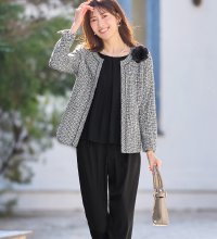 Alotta/【４点セット】入学式卒業式に！ママに嬉しい洗えるパンツスーツ＜７号～２３号＞/507159732
