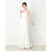 AMORA GRACE/アモーラグレース AMORA GRACE レース＆シフォンロングドレス/507159780
