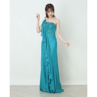 CALLISTA GAYLE/カリスタゲイル CALLISTA GAYLE レース＆ジョーゼットロングドレス/507159790