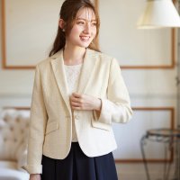 Alotta/入学式卒業式に！ママに嬉しい洗えるツイードテーラードジャケット＜Ｍ～５Ｌ＞/507160080
